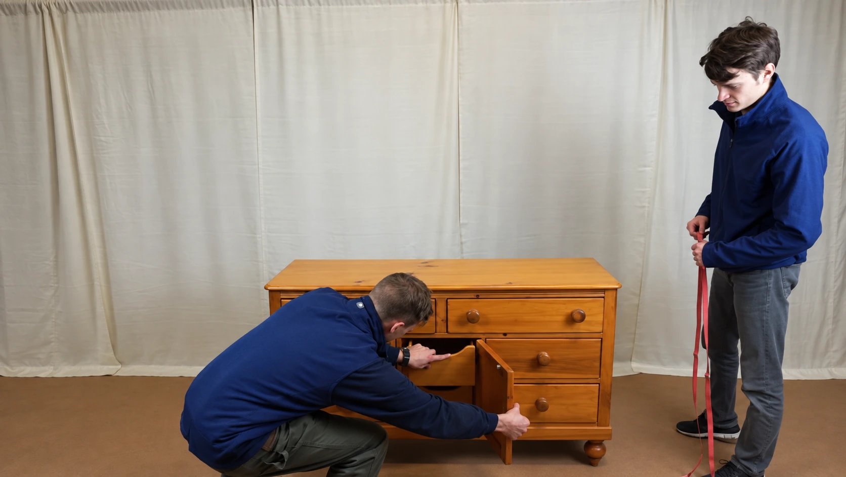 Furniture loading plan for a Mansfield move
