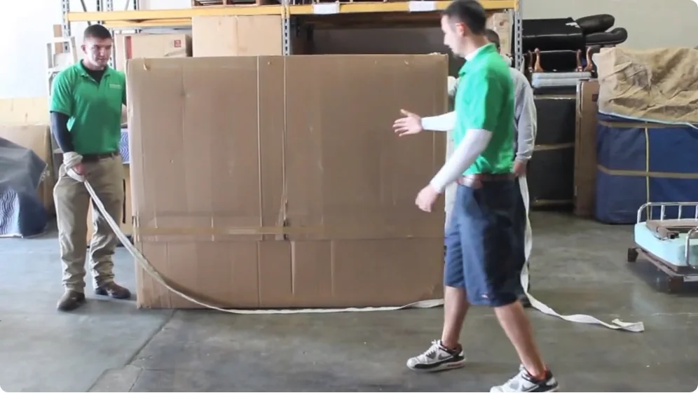 New Generation Movers team member coordinating a move
